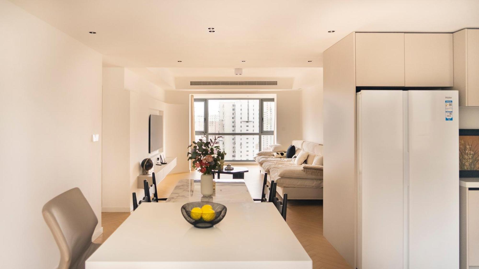 Apartment Eastern Hub - Bund Branch Quality Renovated Luxury 3bedroom, Spacious Living Fully Equipped Haiyue Garden Shanghai