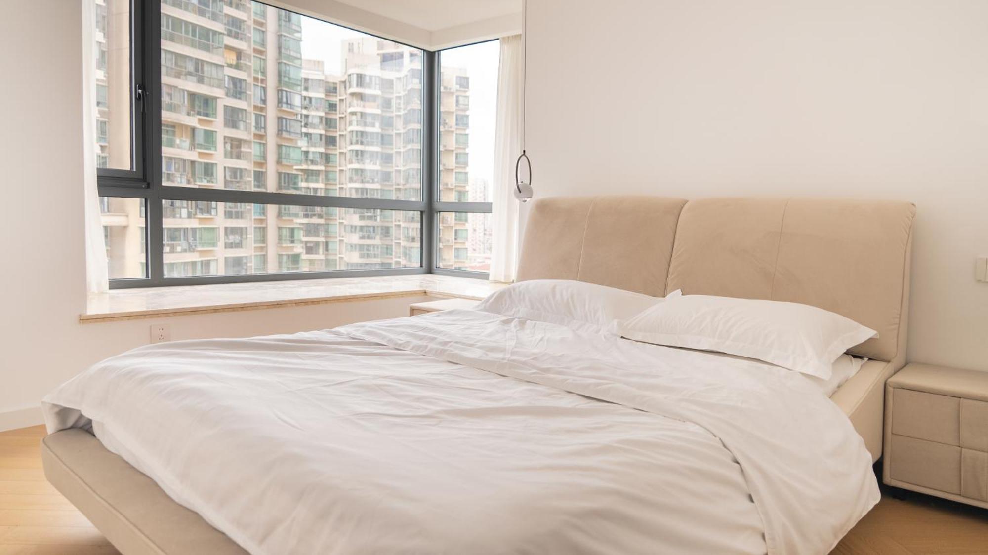 Apartment Eastern Hub - Bund Branch Quality Renovated Luxury 3bedroom, Spacious Living Fully Equipped Haiyue Garden *