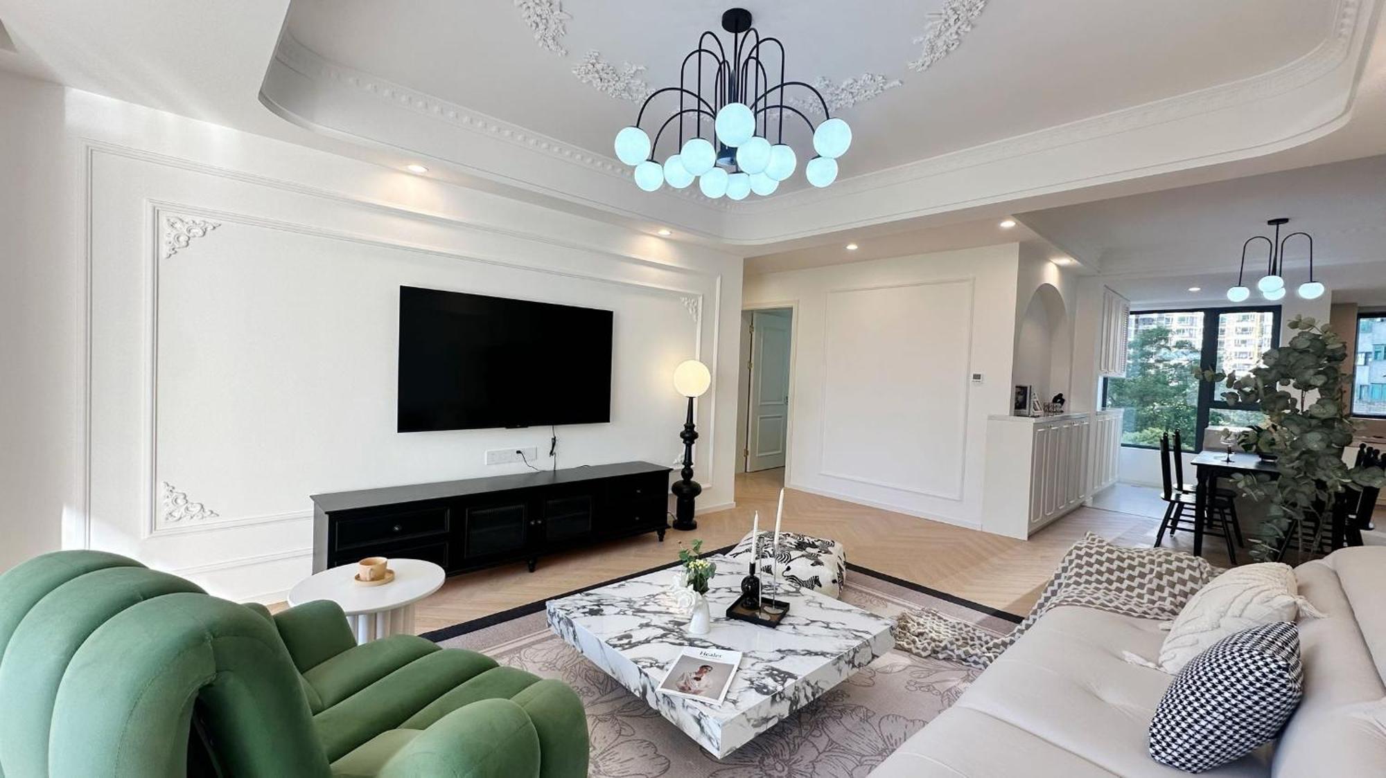 Eastern Hub - Bund Branch Quality Renovated Luxury 3bedroom, Spacious Living Fully Equipped Haiyue Garden * Shanghai